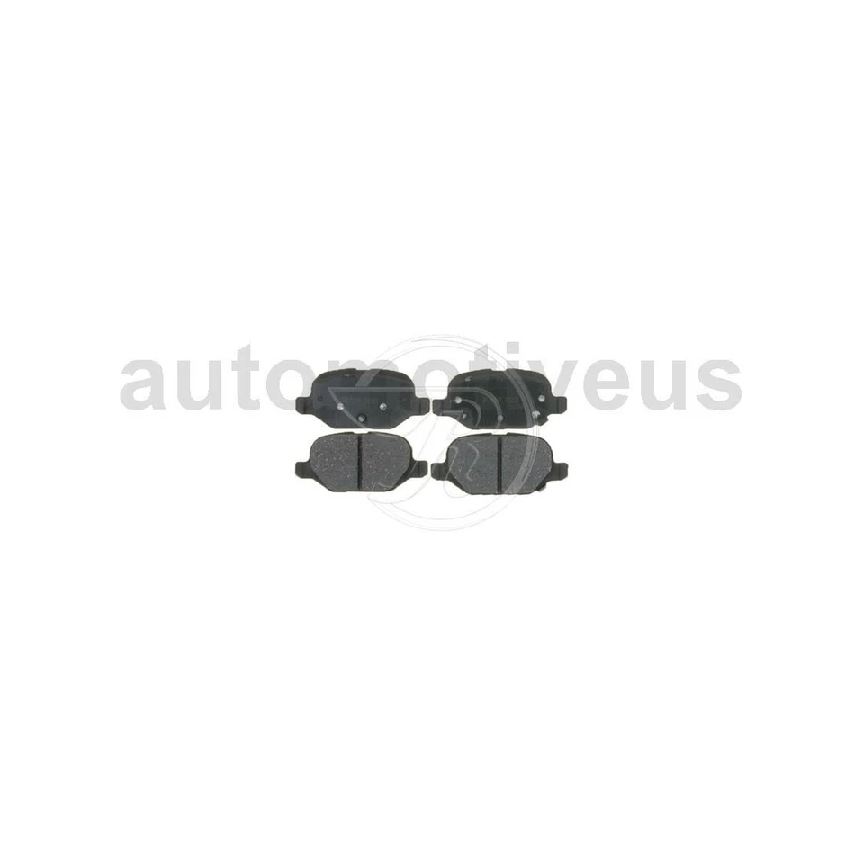 Juego de pastillas de freno de disco delanteras traseras 2X Raybestos para Fiat 500 2013 2014 2015 2016 2017 Foto 3 de 3