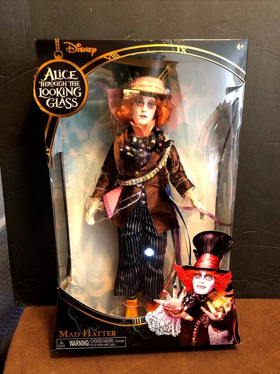 Rare Alice in Wonderland Mad Hatter Red Queen Alice Doll Head Doll