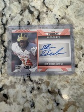 2020 Sage Hit Rookie Auto Orange Ben Bredeson #A41 Auto