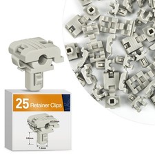 25Pcs Door Lock Rod Clip Tailgate Handle Rod Retainer Compatible with GM