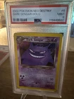 Pokémon TCG Dark Gengar Neo Destiny Holofoil English Edition PSA 9