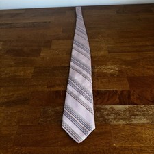 City Of London 100 Silk Pink Purple Blue Men  s Necktie Tie