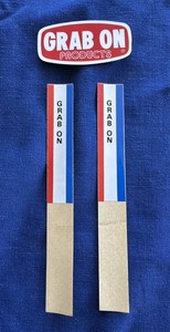 Grab On Grips sticker BMX Vintage NOS AME OAKLEY HUTCH CW racing Cooks Bros Haro