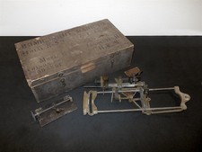 WW1 US Army Air Service - MARK 1A AVIÓN BOMBA MIRA Y CAJA - DH-4 - ¡MUY RARO!