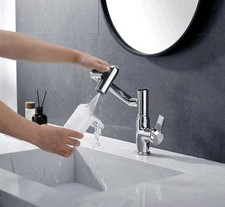 Lefton Rotatable Bathroom Faucet with Temperature Display in Fahrenheit Bf2204