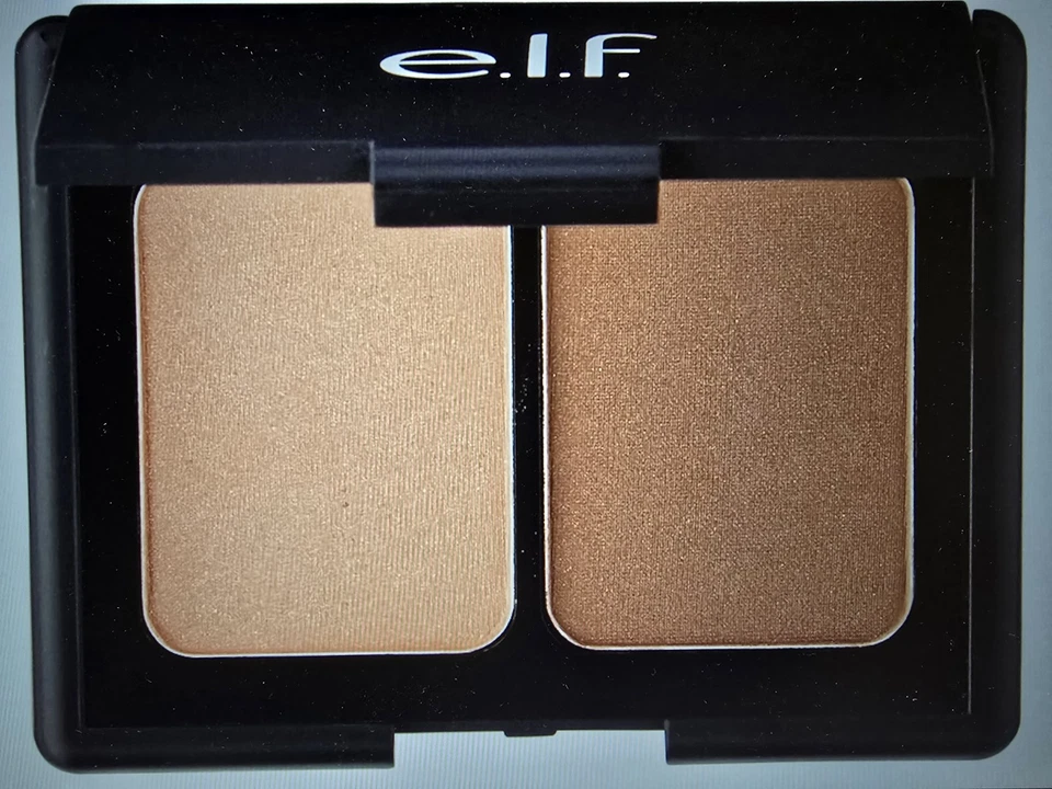 2 E.L.F Duo Contouring Blush Bronzing Powder+Mirror 83601 ST. LUCIA Discontinued - Image 4 of 4