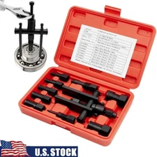 10 Piece Motorcycle Blind Inner Bearing Puller Tool Kit Removal Tool 8-25MM M6O2