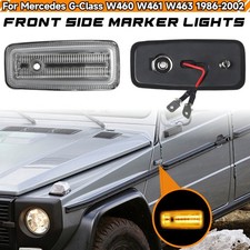 Seitenblinker Blinker Wei&szlig; Linse f&uuml;r Mercedes G-Klasse W460 W461 W463 1986-2002