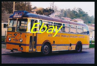 Bus Foto, Leyland Königstiger, ex rot-weiß, JWO 124, Les Blake Mobile Shop