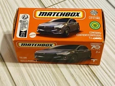 Matchbox Tesla Model X 70 Years Anniversary Power Grabs 90/100 Collector Car New