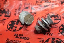 Alfa Romeo Spider Oem Rear Side Bumper Attachment Bolt Set 2 83-94