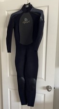 Rip Curl Classic Sealed 3/2 Wetsuit Women  s Size 4 Black Full Suit