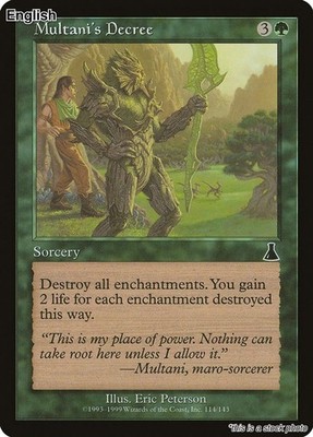 Multani's Decree [UDS - 114] Urza's Destiny
