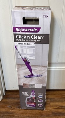 Rejuvenate Click N Clean Single Nozzle 32-fl oz Spray Mop