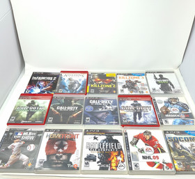 Sony PlayStation 3 PS3 Video Game Lot Of 15 Video Games Sports First Person