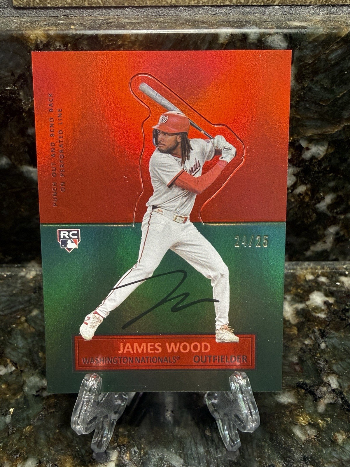 2025 Topps Archives - 1964  Stand-Ups James Wood Red Foilboard /25  #64SU - RC