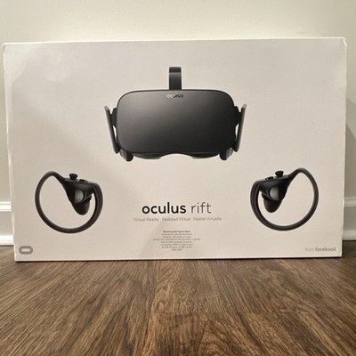 Oculus Rift PC & Console VR Headset Black USB Plastic with Controllers & Sensors