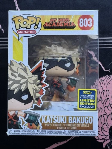 New ListingFunko Pop! My Hero Academia Katsuki Bakugo #803 2020 Summer Con Exc Box Dmg
