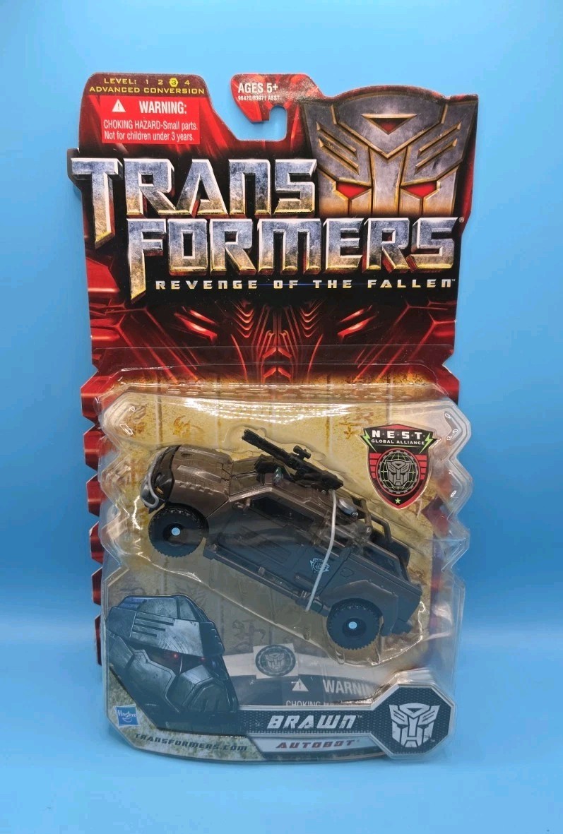 Transformers ROTF 2009 Movie Brawn Deluxe Class Revenge of the Fallen Complete