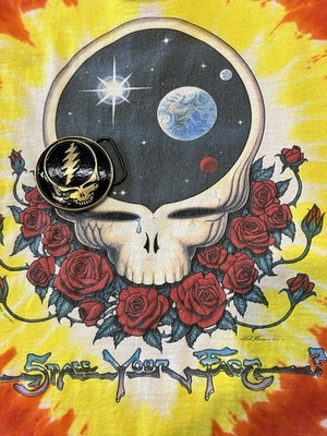 RARE- Vintage Pan Galactic Sculpture GDM Grateful Dead Belt Buckle