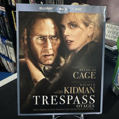 TRESPASS Blu-ray 2011 Widescreen Nicolas Cage Nicole Kidman Thriller w Slipcover