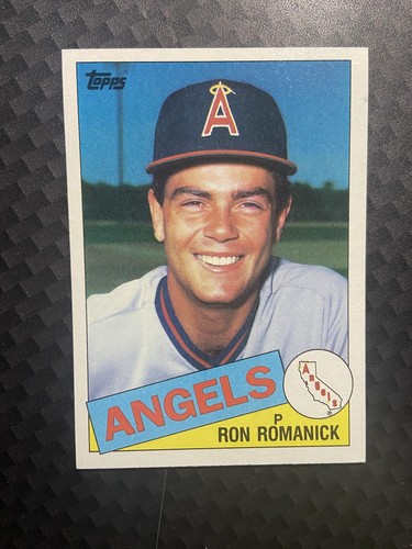 Nm Ron Romanick #579 1985 Topps California Angels | eBay