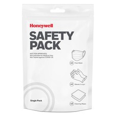 Honeywell North Single-Use Disposable Safety Pack Includes Masks Gloves  Wipes