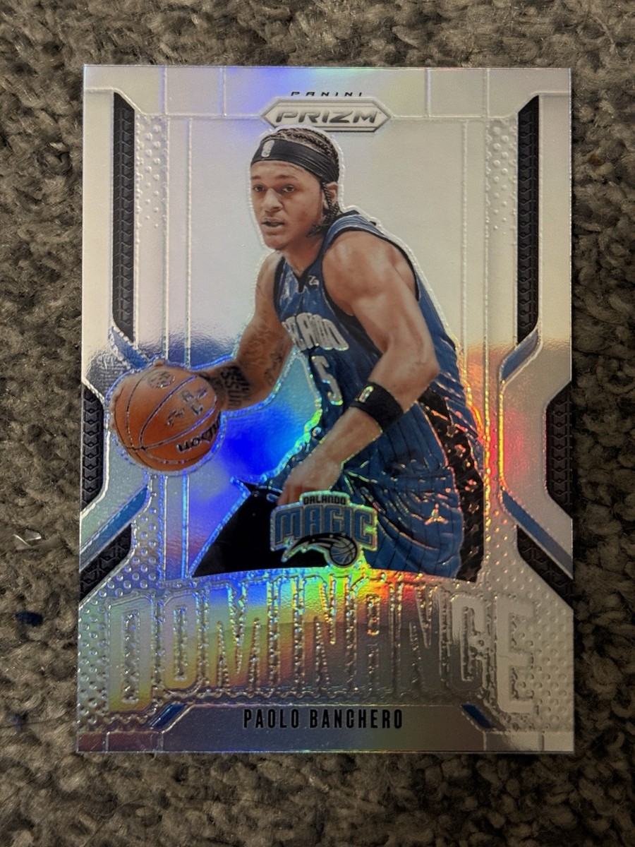 2024-25 Panini Prizm - Dominance Paolo Banchero #19 Silver 2024-25 Panini Prizm - Dominance Paolo Banchero #19 Silver