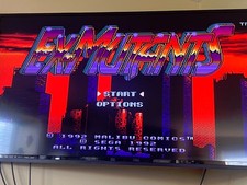 Ex-Mutants (Sega Genesis, 1992) -- EX MUTANTS for GENESIS
