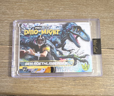 Wild Card Alumination Dino-Might Ben Roethlisberger Pro Look 1/7 Football Card
