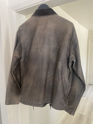 RRL Double RL Ralph Lauren Type N-1 Deck Jacket Garment Dyed Naval Size L Sample - Picture 2 of 9