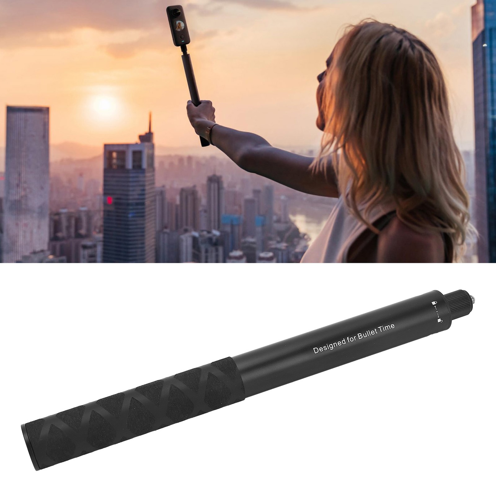 1.1m Selfie Stick For X3 Durable Lightweight Action