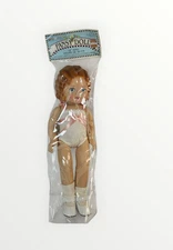 NEW Daisy Kingdom 18" Pansy Doll 1998  Red Molded Hair Blue Eyes #4034-12110