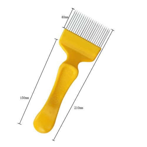 Bee Keeping Uncapping Fork with 18 Tines Stainless Steel Bee Keeping Tool - Picture 2 of 2