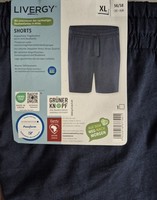 Herren Shorts, Kurze Hose, Freizeithose, Sommerhose, Livergy, Blau, Gr. Xl