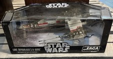 Luke Skywalker's X-Wing w Dagobah Luke Figure Star Wars Saga Collection Not Open