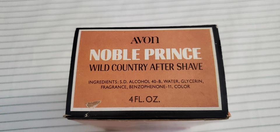 AVON NOBLE PRINCE WILD COUNTRY AFTER SHAVE 4 FL OZ NUEVO Foto 2 de 4