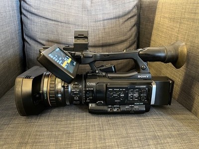 Sony PMW-200 XDCAM Camcorder | Zubehörpaket | Broadcast-Kamera mit Tasche & Mic