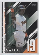 2020 Topps Update A Numbers Game Black /299 Tony Gwynn #NG-15 HOF