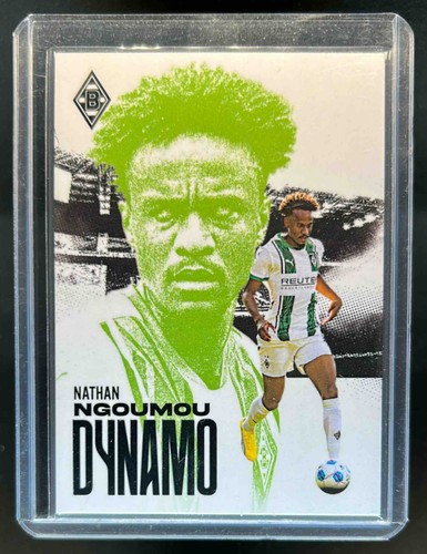 2024-25 Futera FX Borussia Monchengladbach Nathan Ngoumou Black #03/06 BMDN09
