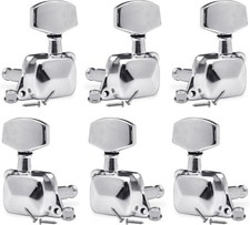 SAPHUE 3 3 Semi-Closed Guitar Tuners String Tuning Pegs Keys Machine Heads Set f