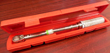 Snap-on Tools Torque Wrench 38 Drive Qjr2100e Usa With Case For Partsrepair
