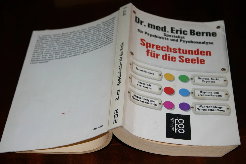 Sprechstunden für die Seele - Dr. med. Eric Berne - rororo - Taschenbuch - 1970 - Bild 2 von 4