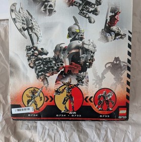 Lego Bionicle 8733 Axonn 196 PC's 4283610 Oop Rare Minor Box Wear Sealed 