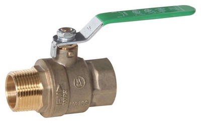 MBB75NL 3/4 Inch MPT x FPT LeadFree Brass Ball Valve 600 PSI CWP