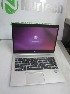 HP EliteBook 840 G6 i5-8365U 1.6GHz 16GB 256GB M2SSD UBUNTU LAPTOP + AC READ-