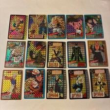 Dragon Ball Carddass 15 Card Lot Collectible 13