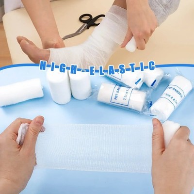 Home Travel PBT Elastic Bandage Breathable Conforming First Aid Kit Emergency Ga