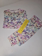 Birdie Bean 5T Unicorn Bamboo Pajama Set NWT