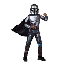 Star Wars Mandalorian Kids Muscle Halloween Costume Child